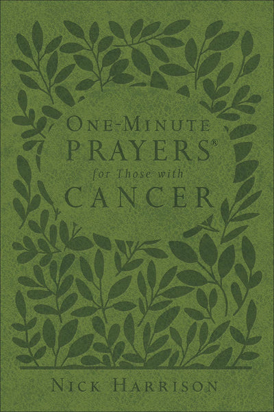 One Minute Prayers  for Those with Cancer, Book, Prayer.  Find peace in the heart of the storm.  A cancer diagnosis can bring anxiety, fear, and many unanswered questions. Emotions and grief can easily overwhelm you as you face your life from a new and uncertain perspective. One-minute prayers® for those with cancer will lead you from fear to faith in the face of illness.