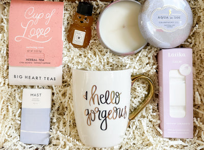 Our curated gift set is perfect for anyone who deserves a moment of self-care and relaxation. Whether it's a birthday, anniversary, or just a thoughtful gesture, this collection is bound to impress and bring joy to its recipient.